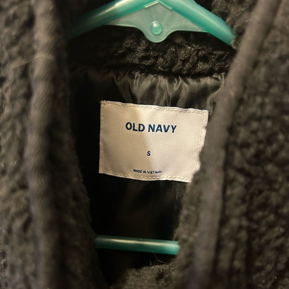 Black sherpa vest size S - Picture 3 of 5